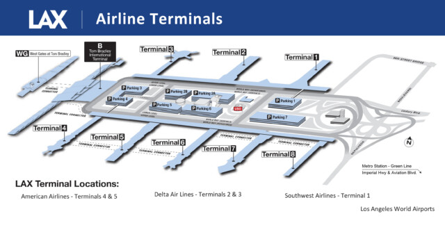 Airline Location Map_2021_0524 / Fly Tucson